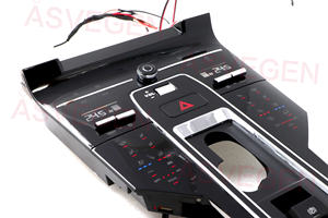 Upgrade Interior <strong>Accessories</strong> Digital Control Panel for Porsche Panamera 2010-2016 with <strong>Car</strong> Saddle Control Panel Placement - Product Image 6