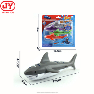 PVC shark underwater a Torpedo rocket shape toy baby skin diving sports toys swimming pool water toys, games - Product Image 4