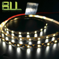 Zigzag blanc chaud 60leds bande lumineuse led SMD2835 12V 3000K Super lumineux pour rétro-éclairage de lettre publicitaire