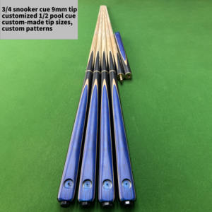 Accesorios de venta de fábrica, palo De taco De <span class=keywords><strong>billar</strong></span> para <span class=keywords><strong>billar</strong></span> y <span class=keywords><strong>billar</strong></span> con puntas De 9mm, tacos De aleación De aluminio - Product Image 3