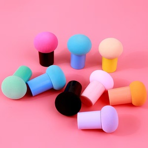 Spugna per Trucco a Forma di Fungo, Assorbente, Uso Umido e Asciutto, Multicolore - Product Image 4