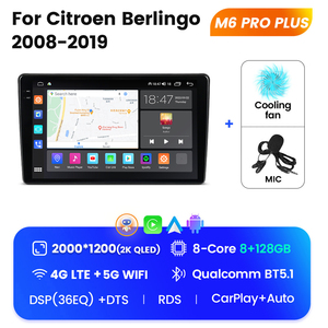 MEKEDE android lecteur de voiture radio écran tactile pour citroën <span class=keywords><strong>Berlingo</strong></span> 2008-2019 2 din voiture stéréo - Product Image 5