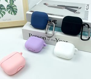 Estuche de carga de auriculares de moda a <span class=keywords><strong>precio</strong></span> de fábrica con gancho, funda protectora de silicona transparente para <span class=keywords><strong>Airpods</strong></span> <span class=keywords><strong>Gen</strong></span> 4th - Product Image 6