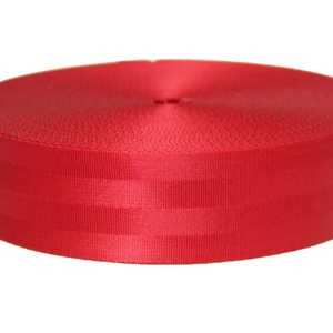 Sangle en <span class=keywords><strong>nylon</strong></span> rouge haute résistance de 50 mm pour ceintures de sécurité - Product Image 3