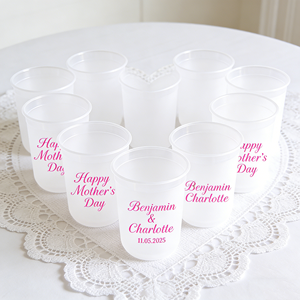 Vasos Desechables Transparentes de PP de 500 ml, 1 oz, 30 ml, para Bodas, Ecológicos, Libres de BPA, Aptos para Microondas, a Prueba de Fugas, con Graduación - Product Image 1