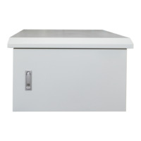 Armoire de serveur extérieure IP65 12U étanche en acier SPCC laminé à froid, armoire de télécommunication CCTV 4U 9U 12U IP67, armoire de réseau extérieure