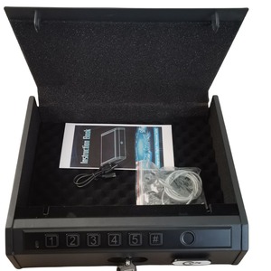 G2 1036 1 A Safe Metal Electronic Keypad Lock Fingerprint Password Home <b>Security</b> Storage <b>Box</b> 360x280x100mm - Product Image 3