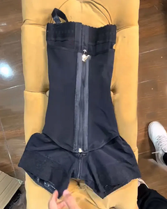 <span class=keywords><strong>Body</strong></span> sculptant Faja pour femme, à double compression et contrôle abdominal, avec fermeture éclair à l'entrejambe, pour le contrôle abdominal post-partum et le rehaussement des fesses - Product Image 6