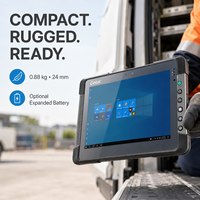 Getac T800 Series 8GB Pantalla capacitiva Tablet PC para logística pública Fabricación de petróleo y gas 4G Intel Uso industrial