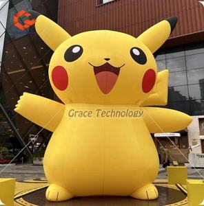 Pikachu Gigante Inflable Personaje de <span class=keywords><strong>Película</strong></span> de Dibujos Animados Popular Modelo Inflable de Pikachu para Publicidad - Product Image 2