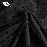 Maßgeschneiderte Bescheidene Gerade Islamische Damen-Abaya Schwarz 100% Polyester Lebendiges Schnittmuster-Material für Elegante Muslimische Kleidung