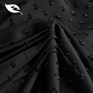 Abaya noire personnalisée en <span class=keywords><strong>tissu</strong></span> jacquard TikTok avec motif texturé 3D éclatant, Abayas musulmanes luxueuses et douces de Dubaï - Product Image 4