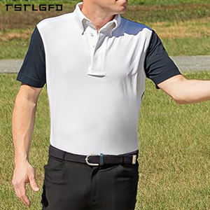 Chemise d'équitation pour homme à manches courtes, respirante, à séchage rapide, personnalisable, écologique, évacuant l'humidité, pour l'été - Product Image 2