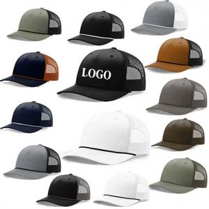 Nuevas Tendencias Gorra Trucker Richardson 112FPR de Cinco Paneles con Bordado de Cuerda y Estampado de Logotipo Personalizado Estilo Y2K - Product Image 1