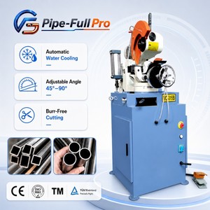 Máquina de Corte de Tubos Metálicos, Corte en Frío para el Procesamiento de Tubos de Hierro y Acero al Carbono - Product Image 1
