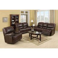 Edle und Schöne Wohnzimmermöbel Sofa Echtes Luxus-Leder Relaxsessel
