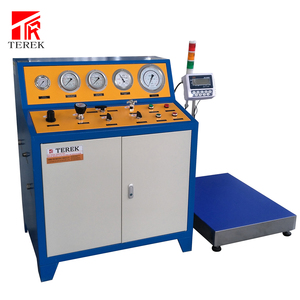 Macchina di ricarica portatile pneumatica automatica <span class=keywords><strong>TEREK</strong></span> Modello LU-LDD-300 per FM200/HFC-227EA/Novec con telaio in acciaio inossidabile per test - Product Image 5