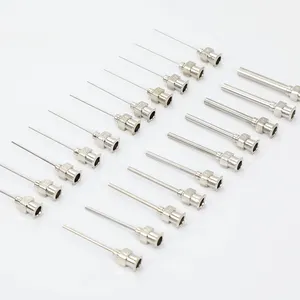 Factory Price 8G--30G 1 Inch Stainless Steel Blunt Needle Tip Industrial Metal Dispensing Syringe Needle