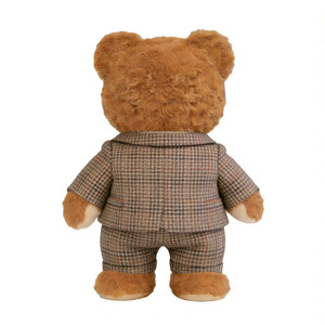 Ours en peluche super doux personnalisé, très populaire, avec tenue à nœud, taille personnalisable, unisexe, vente en gros - Product Image 4