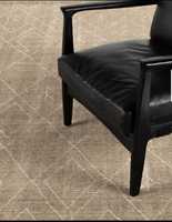 Tapis Kilim en laine et soie de bambou, jute, faits à la main, style classique, design de créateur, pour la maison, l'hôtel, le salon.