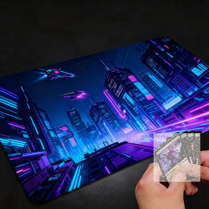 <span class=keywords><strong>Yu</strong></span>-<span class=keywords><strong>Gi</strong></span>-<span class=keywords><strong>OH</strong></span> carte tapis de jeu personnalisé enfants jeu de cartes tapis de jeu antidérapant base en caoutchouc polyester tissu surface impression tapis de jeu - Product Image 1