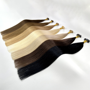 Estensioni per Capelli 100% Cheratina Italiana Colorate, Vendita all'Ingrosso, Estensioni per Capelli Umani Italiani e Russi con Punta Piatta U/I/K - Product Image 2