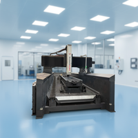 Fraiseuse à portique CNC Fanuc 3 axes robuste pour composants automobiles en laiton avec changeur d'outils automatique et CE
