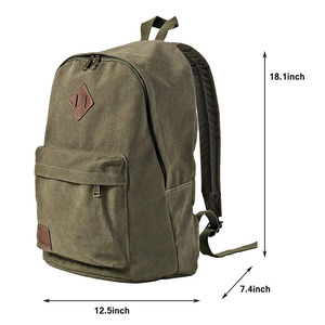 Tùy Chỉnh Nhiệm Vụ Nặng Nề Vải Cao Đẳng Máy Tính Xách Tay Du Lịch Trường Ba Lô Máy Tính Xách Tay Giản Dị Ba Lô Cho Nam Giới Phụ Nữ - Product Image 5