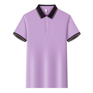 เสื้อโปโลสั่งทำพิเศษ แห้งเร็ว แขนสั้น สีพื้น โพลีเอสเตอร์ สำหรับทำงาน ใช้ได้ทุกวัน - Product Image 3