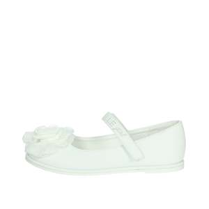 Bailarinas Blancas para Niña Gaelle Paris con Detalle de Flor - Product Image 1