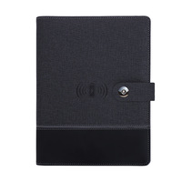 Carnet A5 le plus vendu avec batterie externe, multifonction, cadeau d'entreprise, personnalisation acceptée
