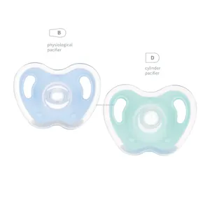 Full Silicone Baby Pacifier BPA Free Baby Soother Physiological/Orthodontic Teat