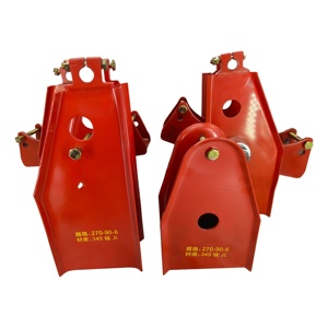 Pièces de suspension de remorque de haute qualité, suspension mécanique de camion, support de suspension 270*9*6, plaque en manganèse 345 pour essieux Fuhua - Product Image 3