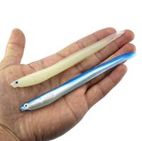 WEIHE Crazy 14cm 6.3g Leurre Souple de Pêche, Appât Artificiel pour Bar, Anguille Électrique, Anguille Shad, Anguille Needfish, Matériel de Pêche
