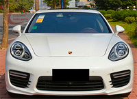 Pour Porsche Panamera 970 2014-2016, pare-chocs avant de style turbo en matériau PP amélioré, pare-chocs avant, feux antibrouillard