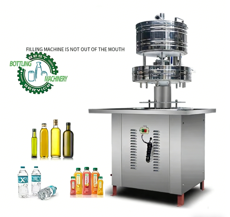 Semi Automatic Gravity Glass Bottle Wine