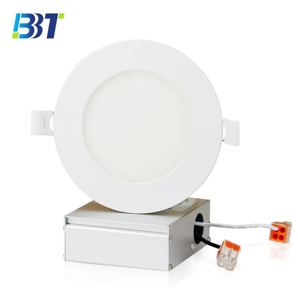 Thin LED Panel Light Hot Sale CETL Energeystar Aluminum Recessed Ultra Retro Dimmable Can-killer Slim Acrylic 80 4 Inch 9 Watt