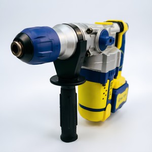 20V Brushless Cordless Hammer Drill 26mm 5Ah Lithium Battery Rechargeable Rotary Industrial Grade 800W <b>Power</b> <b>Tool</b> HH-CZ001 20V B - Product Image 5