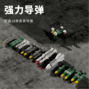 ตัวต่อจูฮัง 88005 เครื่องบินรบ F-18 ของเล่นสำหรับเด็กผู้ชาย อายุ 8-13 ปี 800+ ชิ้น สีเทา - Product Image 2