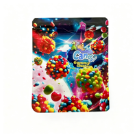 Nouvel arrivage : Boîtes et sacs Mylar 3,5g, emballages pour céréales, sacs d'emballage holographiques à fermeture éclair, pochettes en plastique, sacs Mylar pour bonbons et chewing-gums