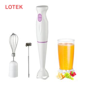 Mixeur Plongeant LOTEK 200W à Bouton Poussoir, 4 Lames, Fonctions Broyage Glace et Shave Ice, Capacité 600ml pour Usage Domestique et Hôtelier - Product Image 3