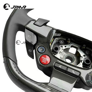 Volant de direction sport intérieur en fibre de carbone pour <span class=keywords><strong>Ferrari</strong></span> F8 GTC4 <span class=keywords><strong>488</strong></span> OEM 860622 892422 70007182 - Product Image 5