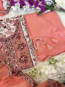 Costume Anarkali de qualité d'exportation indienne pour la fête et le festival Vêtements pakistanais Readymade Anarkali Salwar Kameez Suit - Product Image 6