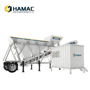 Línea de Producción de Concreto Portátil Pequeña HAMAC con Motor Eléctrico, Planta Dosificadora - Product Image 4