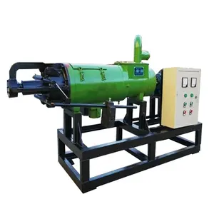 Economical Chicken dung separating water manure animal feces dewatering machine