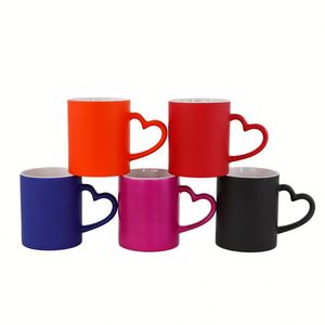 Taza de Cerámica con Logotipo Personalizado - Taza de Café de 11oz/15oz con Tapa, Venta al por Mayor y OEM, Múltiples Colores/Diseños para Regalos Promocionales - Product Image 1