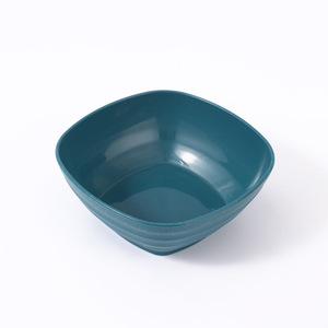 Square Wheat <b>Straw</b> <b>Bowl</b> Reusable Biodegradable Soup Rice <b>Cereal</b> <b>Bowl</b> Eco Friendly Dinnerware for Kitchen Camping - Product Image 1