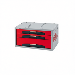 Tool Cabinet 5000 Ce3 Red 3 Drawer Steel <b>Storage</b> Unit For <b>Workshop</b> Use - Product Image 2