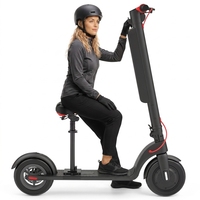Trottinette Électrique Pliable 36V 10AH Étanche Haute Vitesse avec Siège – Moteur Brushless 2 Roues Économique