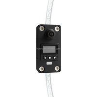 Medidor de Flujo Ultrasónico de Abrazadera Externa para Tubos Pequeños, OEM Personalizable, Sensor de Laboratorio Micro de Baja Presión, Alta Precisión, RS485